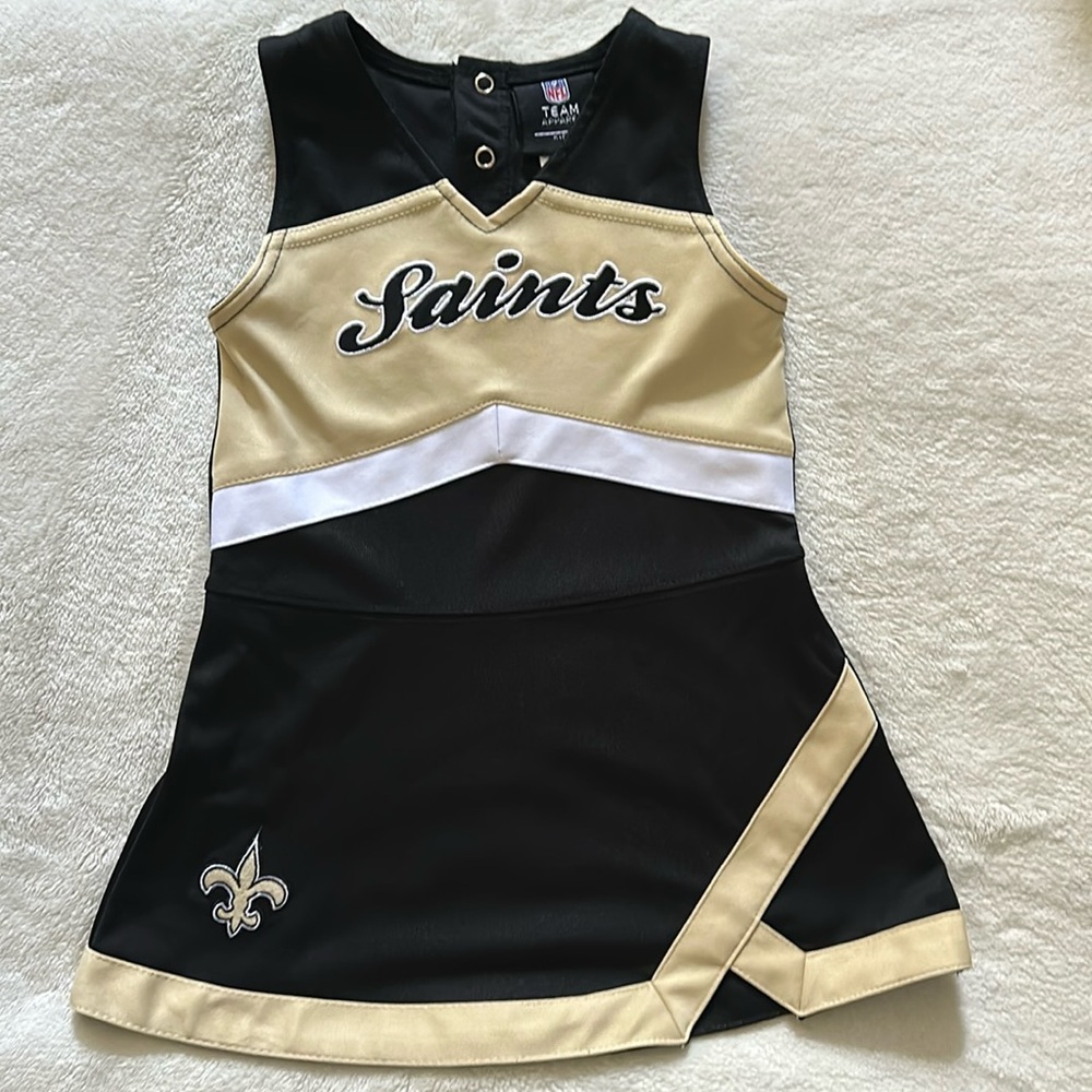 Saints Toddler Cheer Outfit
